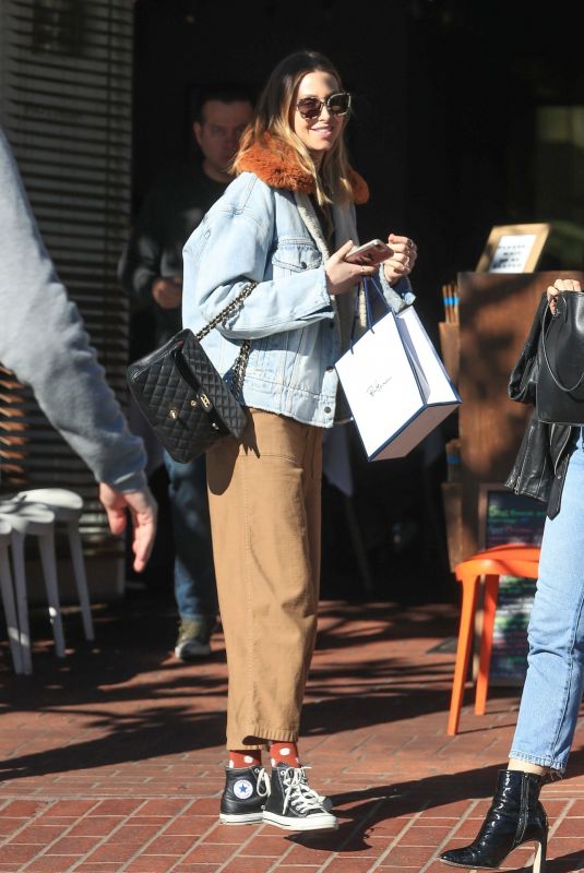 WHITEY PORT Shopping at Fred Segal in Los Angeles 01/03/2019