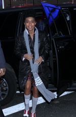 YARA SHAHIDI Arrives at Good Morning America in New York 01/02/2019
