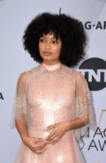 YARA SHAHIDI at Screen Actors Guild Awards 2019 in Los Angeles 01/27/2019