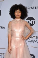 YARA SHAHIDI at Screen Actors Guild Awards 2019 in Los Angeles 01/27/2019