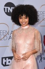 YARA SHAHIDI at Screen Actors Guild Awards 2019 in Los Angeles 01/27/2019