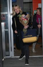 ZOE BALL Leaves BBC Radio 2 Studios in London 01/14/2019
