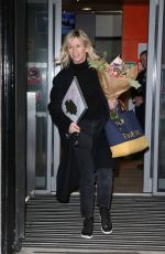 ZOE BALL Leaves BBC Radio 2 Studios in London 01/14/2019