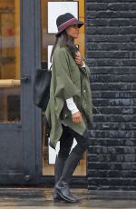 ZOE SALDANA Out and About in Los Angeles 01/14/2019