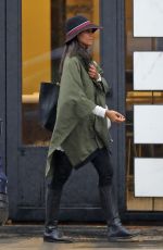 ZOE SALDANA Out and About in Los Angeles 01/14/2019
