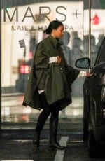 ZOE SALDANA Out and About in Los Angeles 01/14/2019