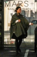 ZOE SALDANA Out and About in Los Angeles 01/14/2019