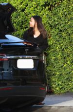 ZOE SALDANA Out in Los Angeles 01/18/2019