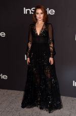 ZOEY DEUTCH at Instyle and Warner Bros Golden Globe Awards Afterparty in Beverly Hills 01/06/2019