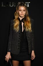 ABBEY LEE KERSHAW at Saint Laurent Show at Paris Fashion Week 02/26/2019