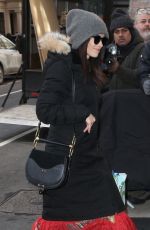 ABIGAIL SPENCER Arrives at Mark Hotel in New York 02/19/2019