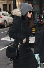 ABIGAIL SPENCER Arrives at Mark Hotel in New York 02/19/2019