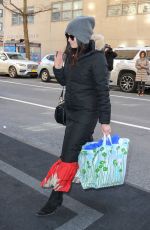 ABIGAIL SPENCER Arrives at Mark Hotel in New York 02/19/2019