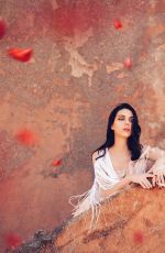 ADELAIDE KANE on the Set of a Photoshoot, 2019