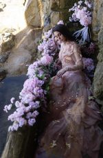 ADELAIDE KANE on the Set of a Photoshoot, 2019