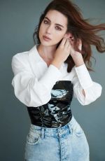ADELAIDE KANE on the Set of a Photoshoot , September 2018