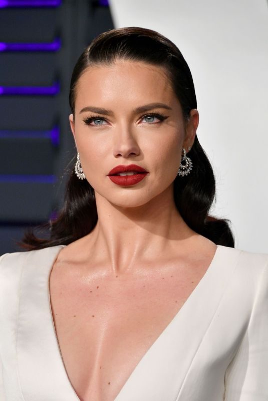 ADRIANA LIMA at Vanity Fair Oscar Party in Beverly Hills 02/24/2019