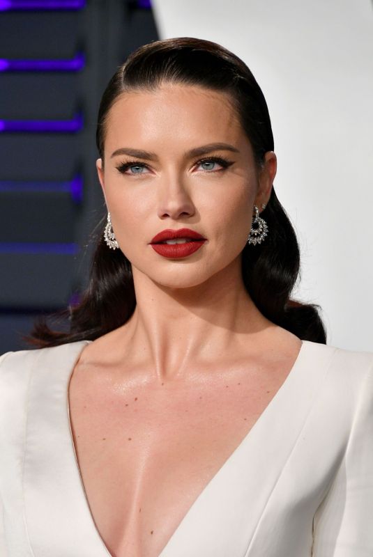 ADRIANA LIMA at Vanity Fair Oscar Party in Beverly Hills 02/24/2019