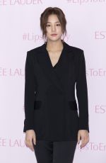 AHN SOL-BIN at Estee Lauder Fashion Photocall in Seoul 02/13/2019