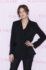 AHN SOL-BIN at Estee Lauder Fashion Photocall in Seoul 02/13/2019