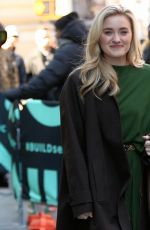 AJ MICHALKA Arrives at Build Studio in New York 02/26/2019