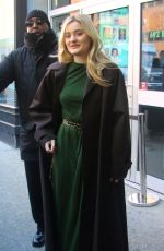 AJ MICHALKA Arrives at Build Studio in New York 02/26/2019