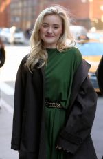 AJ MICHALKA Arrives at Build Studio in New York 02/26/2019