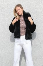 ALANA HADID on the Set of a Photoshoot on Melrose Avenue 02/04/2019