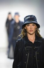 ALESSANDRA AMABROSIO at John John Runway Show in New York 02/12/2019