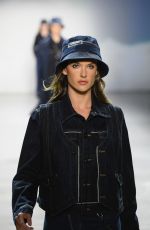 ALESSANDRA AMABROSIO at John John Runway Show in New York 02/12/2019