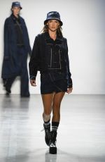 ALESSANDRA AMABROSIO at John John Runway Show in New York 02/12/2019