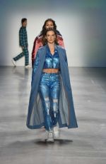 ALESSANDRA AMBROSIO at John John Runway Show at New York Fashion Week 02/12/2019