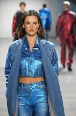 ALESSANDRA AMBROSIO at John John Runway Show at New York Fashion Week 02/12/2019