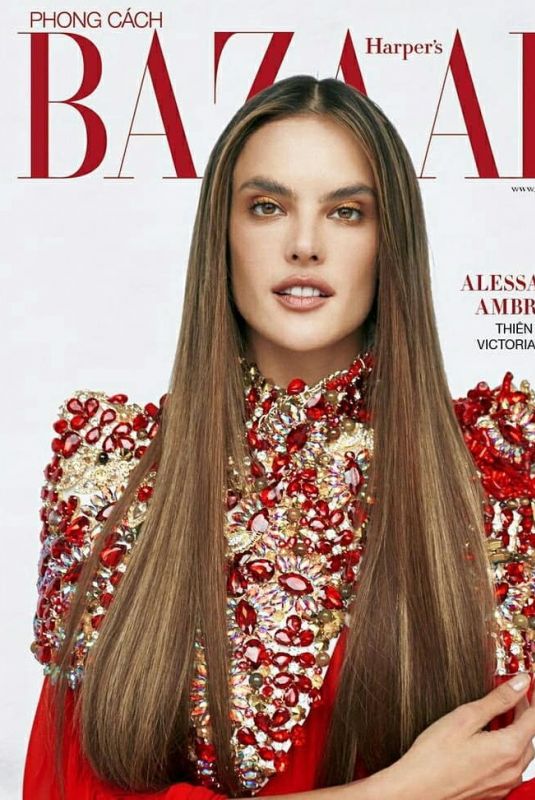 ALESSANDRA AMBROSIO in Harper
