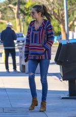 ALESSANDRA AMBROSIO Out and About in Brentwood 02/11/2019
