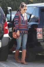 ALESSANDRA AMBROSIO Out in Santa Monica 02/16/2019
