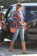 ALESSANDRA AMBROSIO Out in Santa Monica 02/16/2019