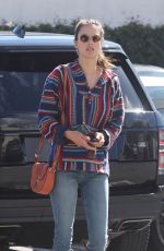 ALESSANDRA AMBROSIO Out in Santa Monica 02/16/2019