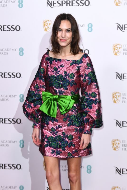 ALEXA CHUNG at Nespresso BAFTA Nominees Party in London 02/09/2019