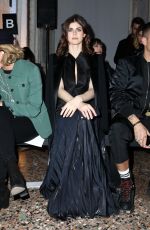 ALEXANDRA DADDARIO at Genny Show at Milan Fashion Week 02/21/2019
