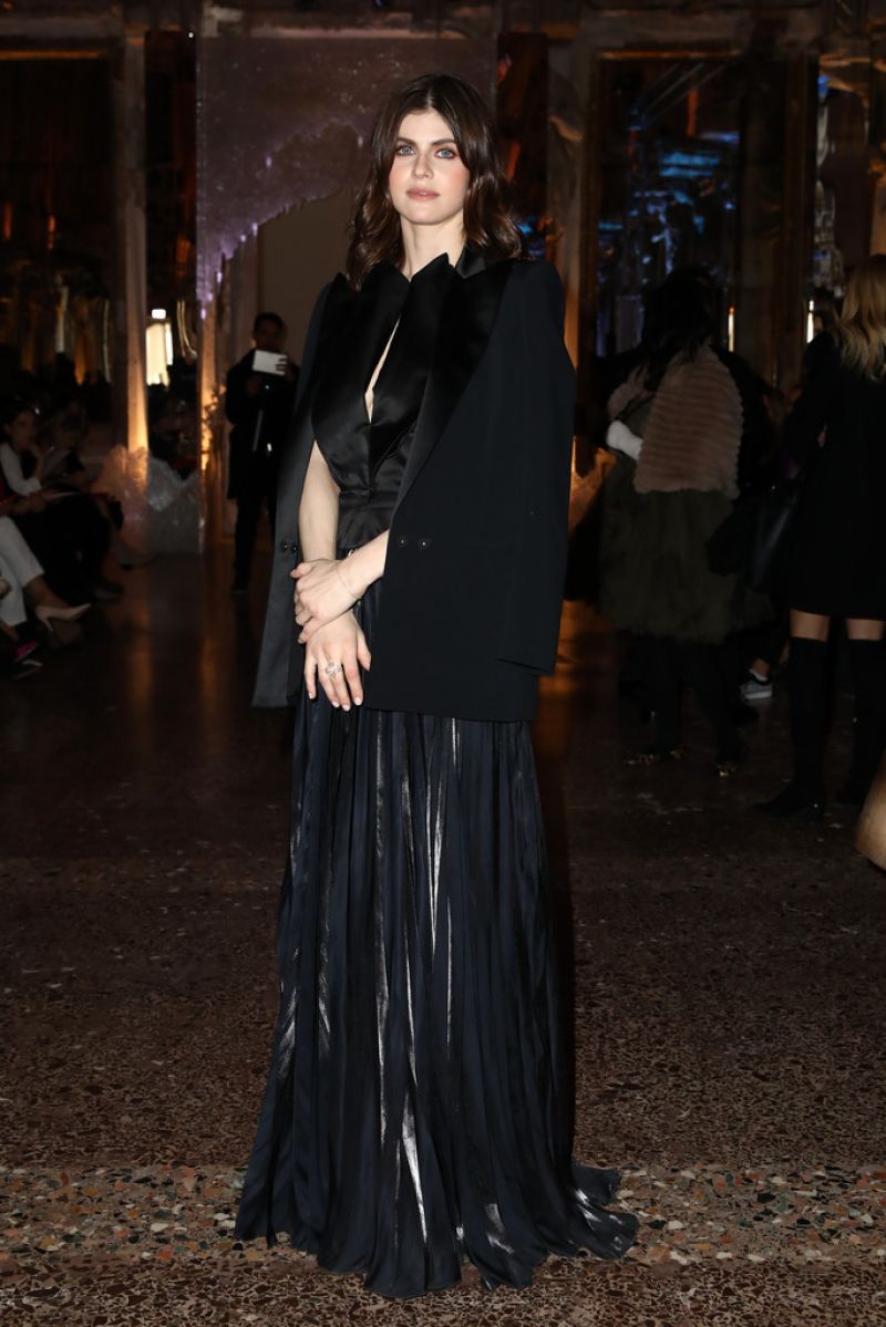 ALEXANDRA DADDARIO at Genny Show at Milan Fashion Week 02/21/2019 ...