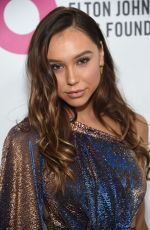 ALEXIS REN at Elton John Aids Foundation Oscar Party in Hollywood 02/24/2019