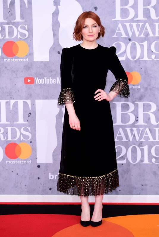 ALICE LEVINE at Brit Awards 2019 in London 02/20/2019