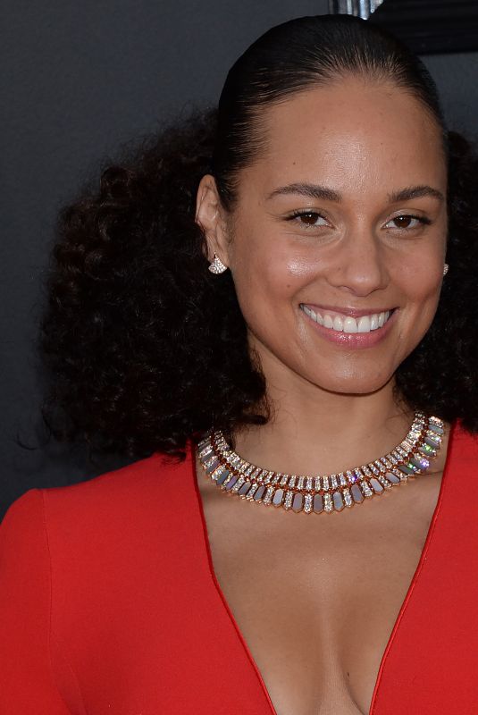ALICIA KEYS at 2019 Grammy Awards in Los Angeles 02/10/2019