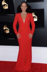 ALICIA KEYS at 2019 Grammy Awards in Los Angeles 02/10/2019