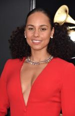 ALICIA KEYS at 2019 Grammy Awards in Los Angeles 02/10/2019