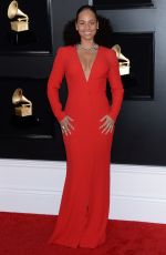 ALICIA KEYS at 61st Annual Grammy Awards in Los Angeles 02/10/2019