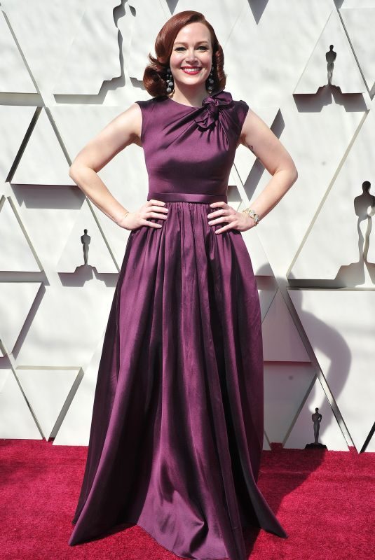 ALICIA MALONE at Oscars 2019 in Los Angeles 02/24/2019