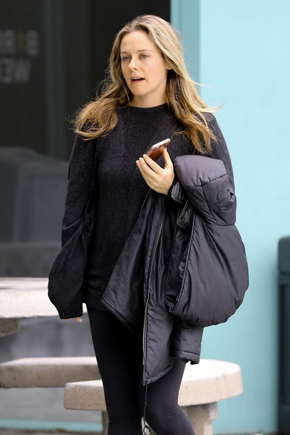 ALICIA SILVERSTONE at Barry&#39;s Bootcamp in West Hollywood 02/14/2019 – HawtCelebs