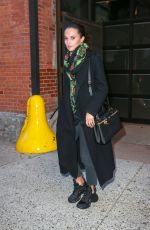 ALICIA VIKANDER Leaves Highline Stages in New York 02/18/2019